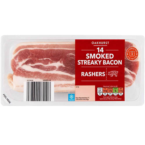 Smoked Streaky Bacon 14 Pack