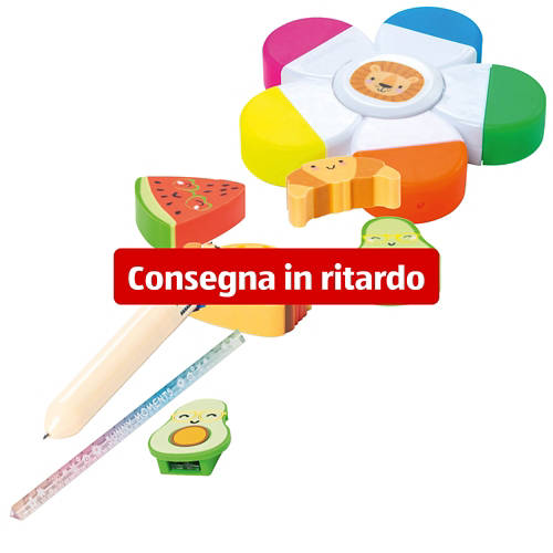 Gruppo 1, Accessori di cancelleria, leone, 10 colori