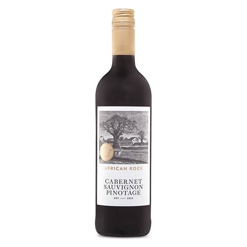 Elölnézet 1, African Rock Cabernet Sauvignon Pinotage, 0,75 l