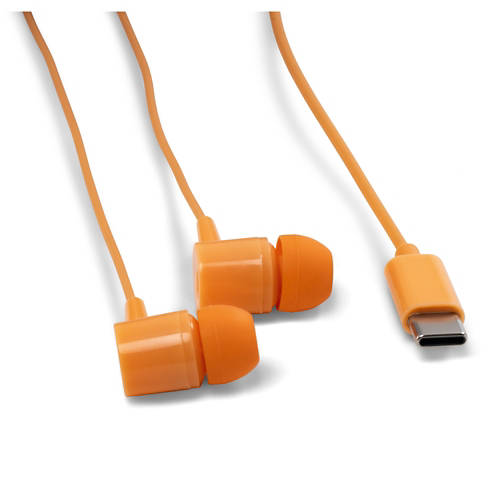 Vue de face 1, Assortiment durable, accessoires pour smartphones, casque, corail