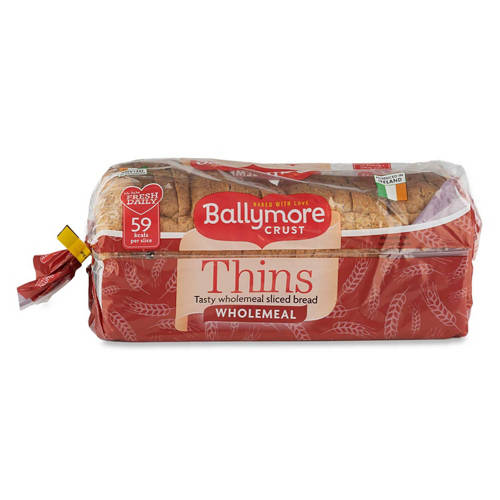 Wholemeal Thins Sliced Bread