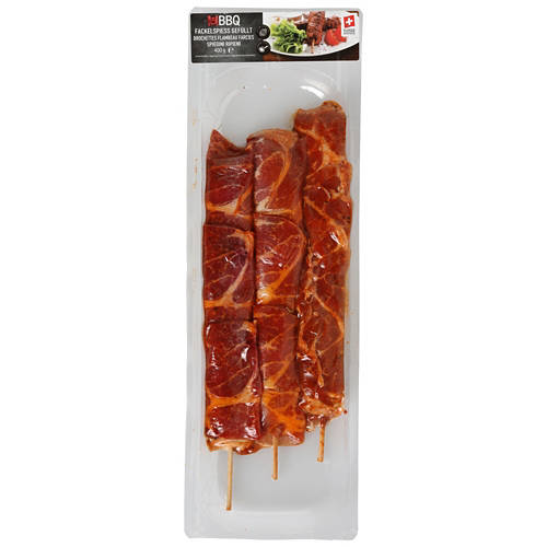 Vue de face 2, Brochettes fourrées