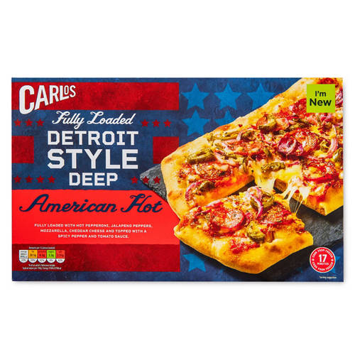 American Hot Fully Loaded Pizza