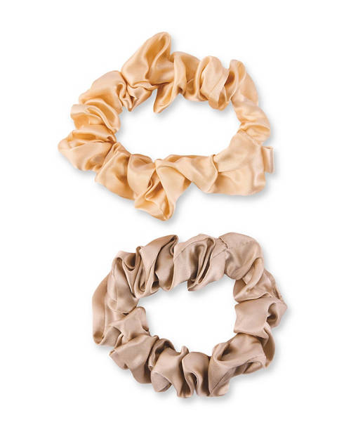 Front shot 2, Silk Scrunchies