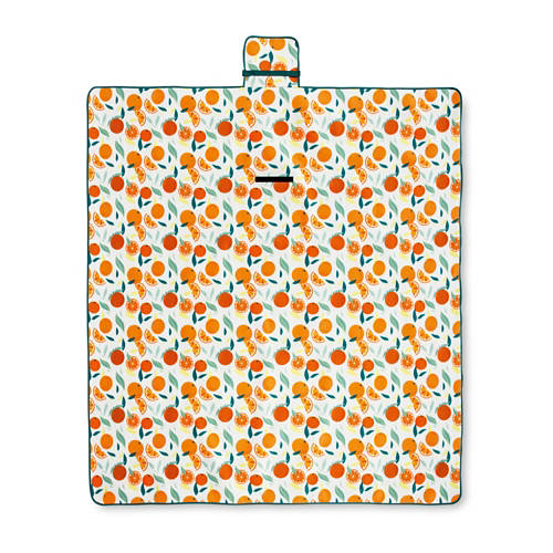 Details 1, Picknickdecke XXL, Orangen