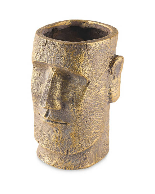 Easter Island Head Planter Product Image Front shot 01