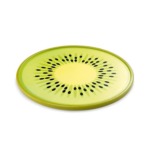 Vista frontale 1, Taglieri a forma di frutta, kiwi