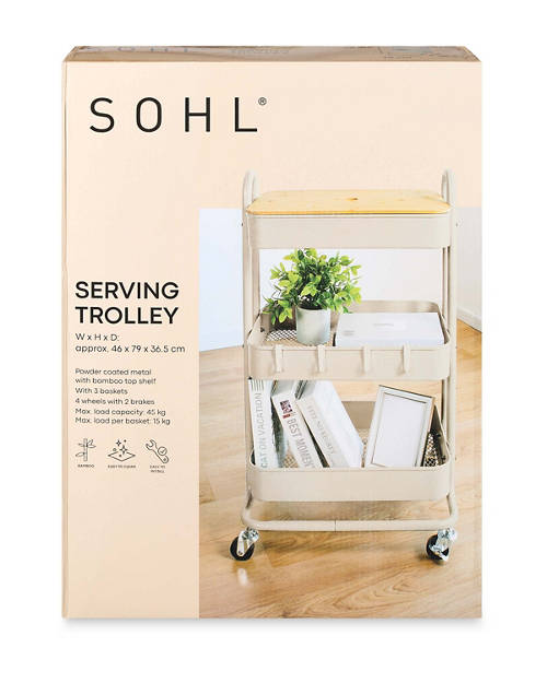 Front shot 2, Serving Trolley
