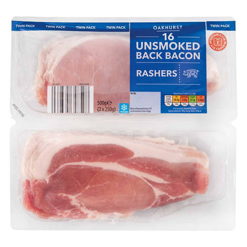 Unsmoked Bacon 16 Pack