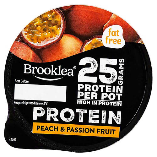 Front shot 2, Peach & Passion Fruit Protein Yogurt