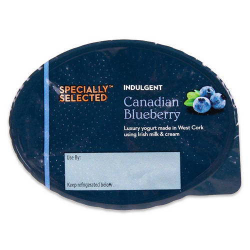 Blueberry Indulgence Yogurt Product Image Front shot 01