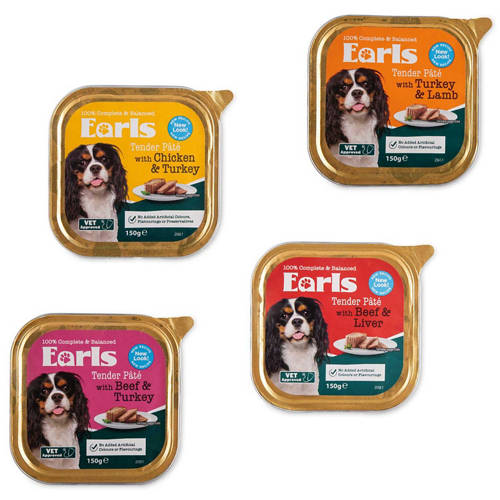 Group 1, Tender Pâté Dog Food Tray