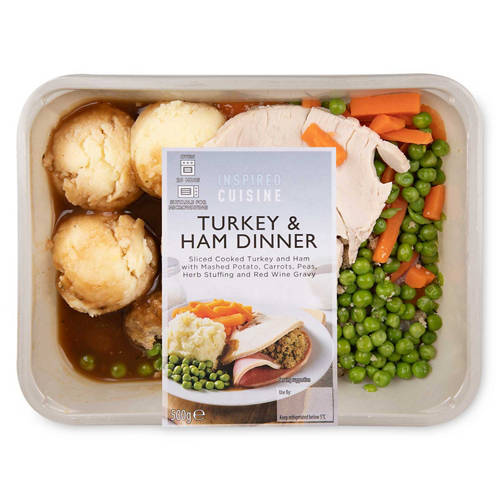 Turkey & Ham Ready Meal 500g