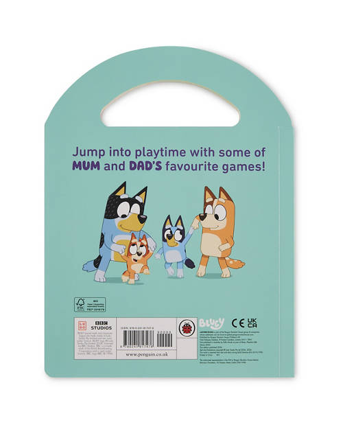 Back shot 1, Bluey Carry Handle Book