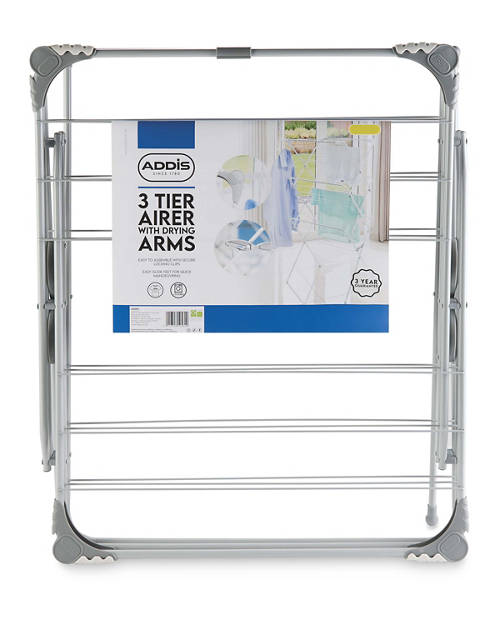 Front shot 2, 3 Tier Airer