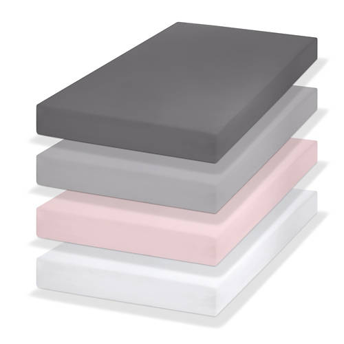 Gruppe 1, Supersoft Spannleintuch Normalgrösse, Rosa