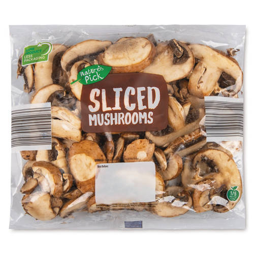 Sliced Mushrooms