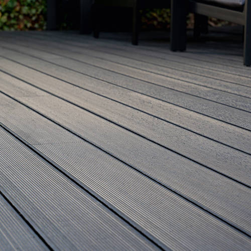 Lifestyle 4, Terrassendielen anthrazit 10m²