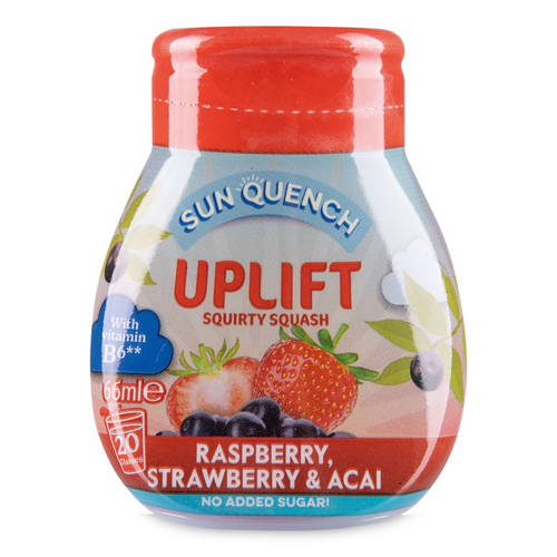Raspberry, Strawberry & Acai Uplift Squirty Squash