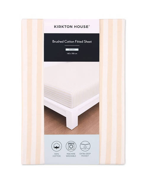 Front shot 2, Brushed Cotton Fitted Sheet King Size