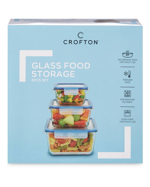 Front shot 2, Glass Food Storage Boxes