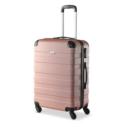 Vorderansicht 2, Hartschalenkoffer-Set Essential + Beautycase, 4-teilig Rose