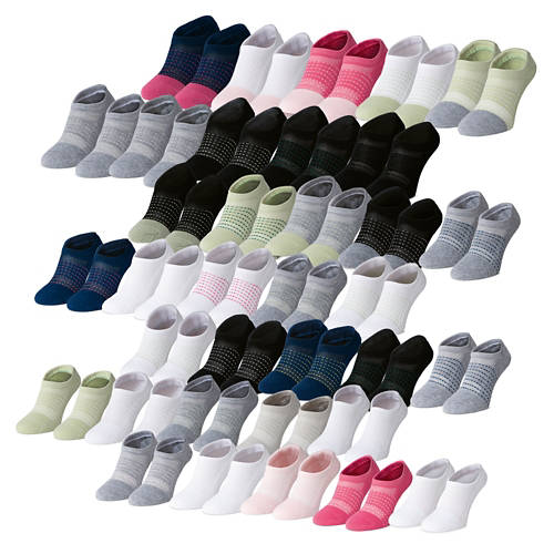 Gruppo 1, Calzini da fitness da donna/da uomo, bianco/grigio/blu/nero, 35/38
