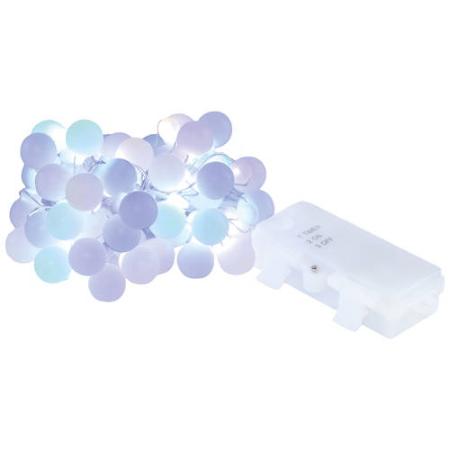 Vista frontale 1, Catena luminosa a LED, colori di tendenza, solare, 20 lanterne