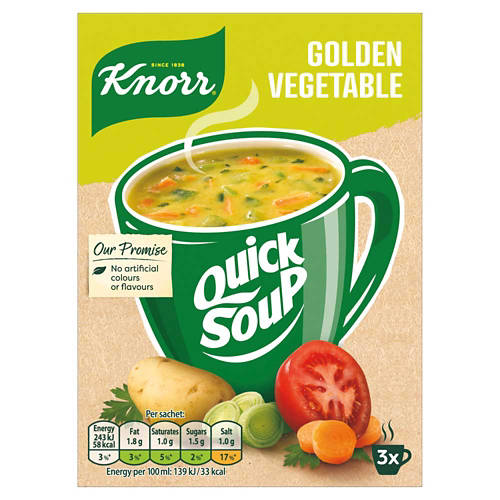 Golden Veg Quick Soup