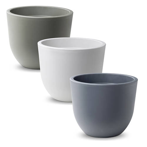 Gruppo 1, Fioriera in plastica, verde scuro