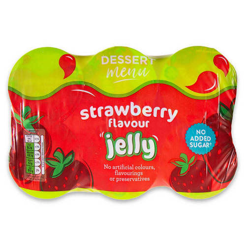 Strawberry Jelly Pot 6 Pack