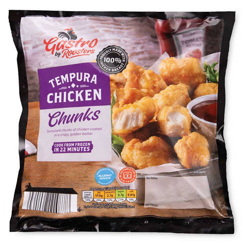 Tempura Battered Chicken Chunks