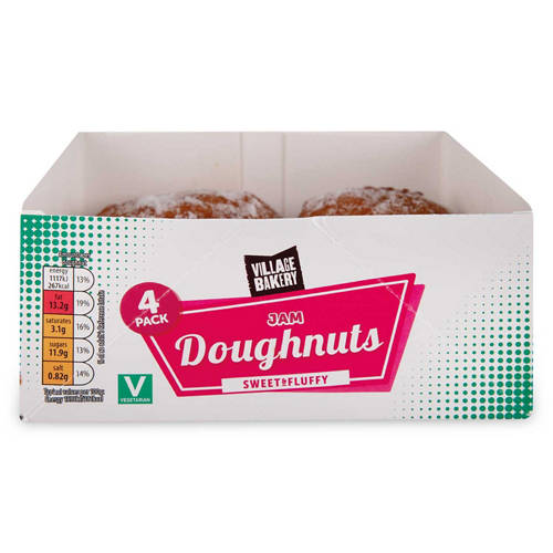Doughnuts Jam Ball 4 Pack Product Image Front shot 01