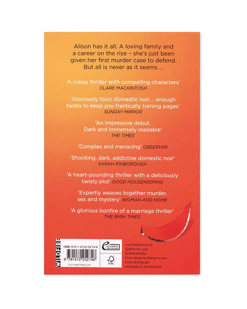 Back shot 1, Thrills & Chills Books