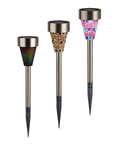Details 1, Solar Stake Lights Mosaic
