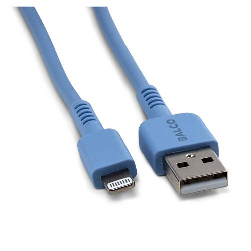 Vista frontale 1, Assortimento sost. Accessori smartphone, USB A-Light, blu