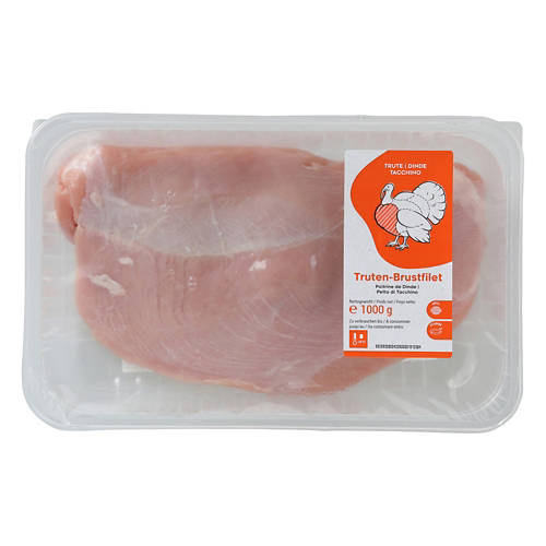 Vorderansicht 2, Truten-Brustfilet