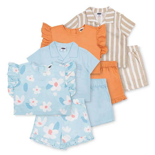 Gruppo 1, Set in tessuto per bambini/bambini piccoli, blu, 110/116