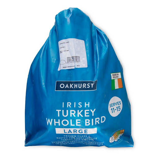 Front shot 1, Large Turkey 5.4-7.2kg