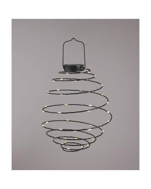 Details 1, Solar Sprial Lantern Round Big