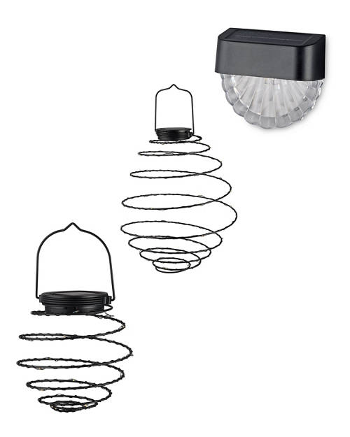 Group 1, Solar Sprial Lantern Round Big