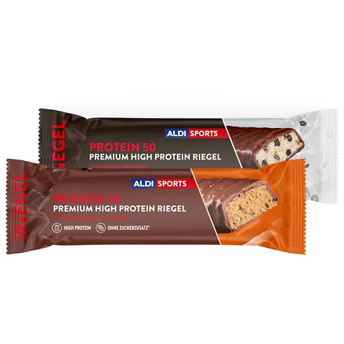 Groupe 1, Barre protéinée premium, chocolat-caramel