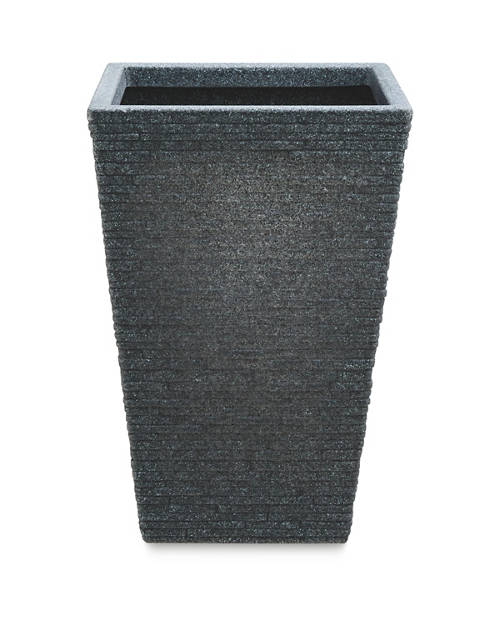 Slate Effect Tall Planter Product Image Front shot 01