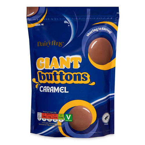 Giant Caramel Buttons