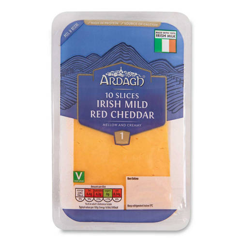 Sliced Mild Red Cheddar