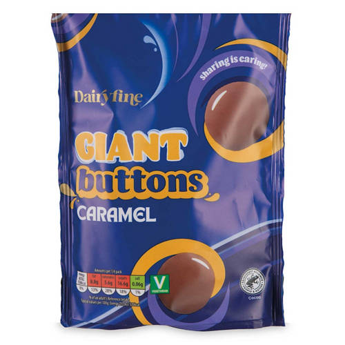 Dairylea Caramel Chocolate Buttons
