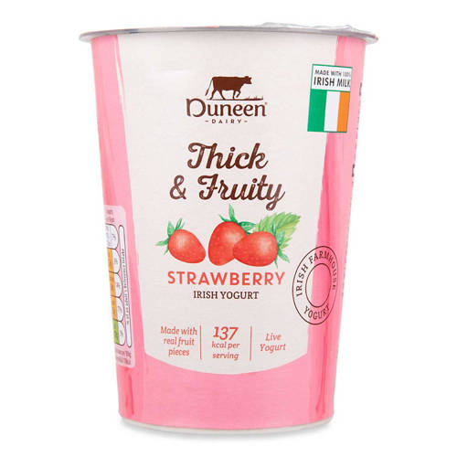 Thick & Fruity  Strawberry Yogurt 500g Product Image Front shot 01