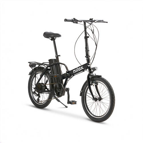 Vorderansicht 2, Faltbares E-Bike J1 Pro Schwarz