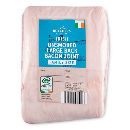 Unsmoked Family Back Bacon Joint