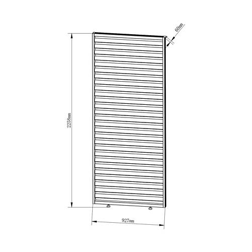 Details 1, Lamelle fix eco 93 cm 3er Set